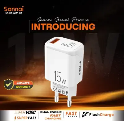 Sannai W-15 | 15W Multi-Protocol Fast Charger